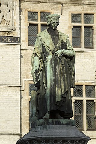 Standbeeld Dirk Martens (de zwette maan)