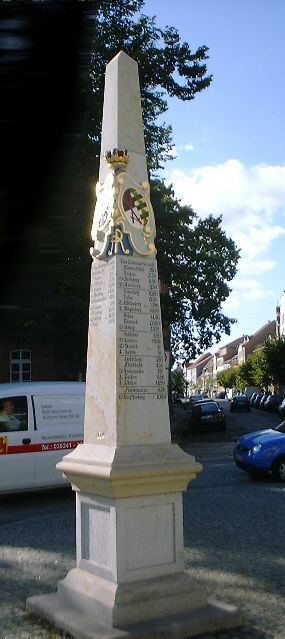 Kursächsische Postmeilensäule