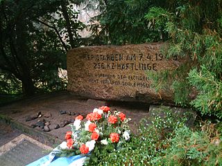 Ehrenmal für gestorbene KZ-Häftlinge