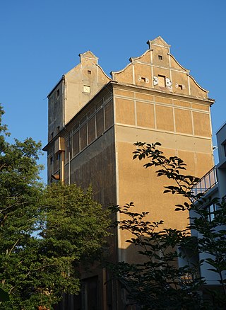 Silogebäude der Oranienburger Dampfmühle