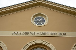 Haus der Weimarer Republik