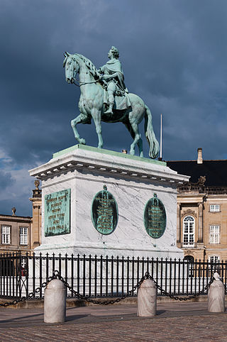 Rytterstatuen af Frederik den V