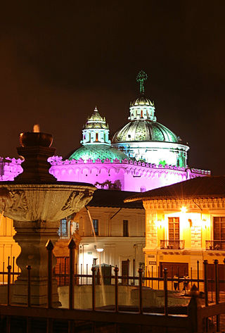 Stadtzentrum von Quito