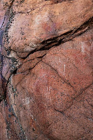 Löppösenluolan kalliomaalaus