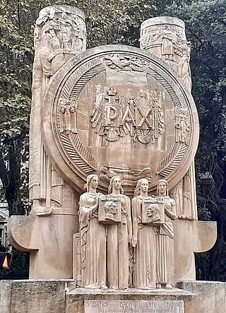 Monument commémoratif au roi Alexandre Ier de Yougoslavie et à Louis Barthou