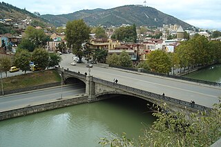 Metekhi Brücke