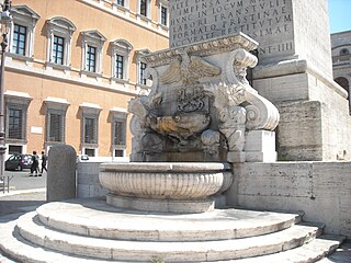 Brunnen des Lateranischen Obelisken