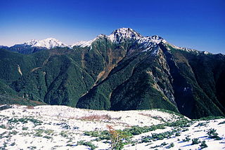 塩見岳 東峰;塩見岳 西峰