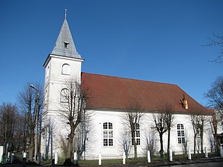 Richtfeuer Baltā baznīca