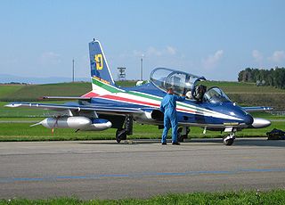 Avioneta Aermacchi MB-339A FAP-486