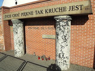 Pomnik Ofiar Pożaru w Hali Widowiskowej Stoczni Gdańskiej