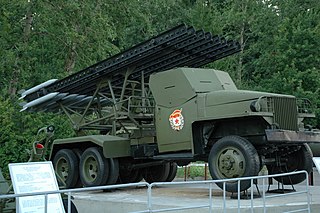 БМ-13 «Катюша» на базі Зіл-157