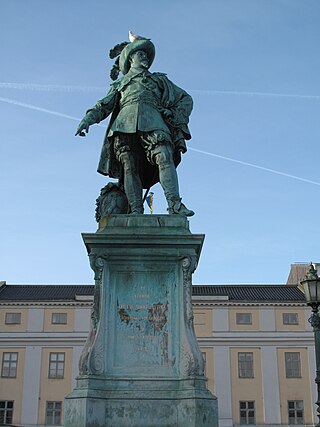 Gustav II Adolfs staty