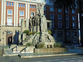 Monumento a Curros Enríquez