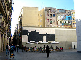 Barcelona, mural G-333