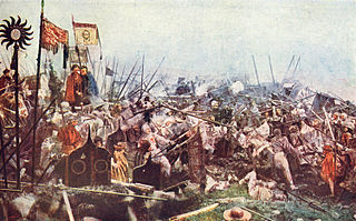 Panorama der Schlacht bei Lipany