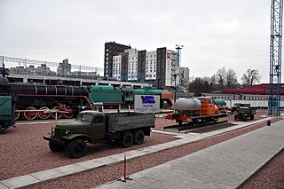 Виставка історичних локомотивів та вагонів
