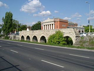 Aquaductus, római vízvezeték romjai