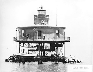 Seven Foot Knoll Lighthouse