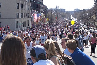 Boston Marathon Finish Line