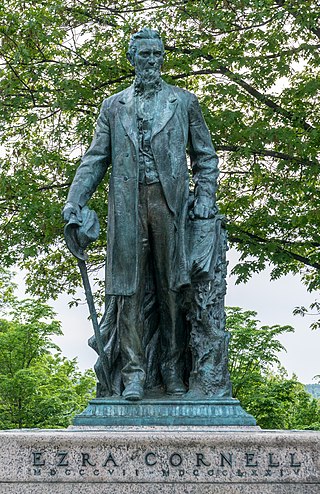 Monument of Ezra Cornell