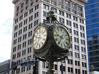 Old Clock at Zion's First National Bank