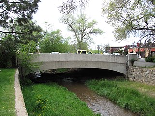 Don Gaspar Avenue Bridge